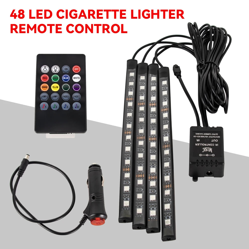 LED Car Interior Ambient Foot Light