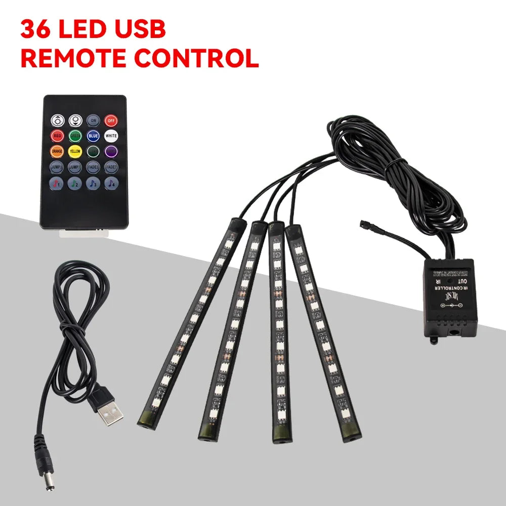 LED Car Interior Ambient Foot Light