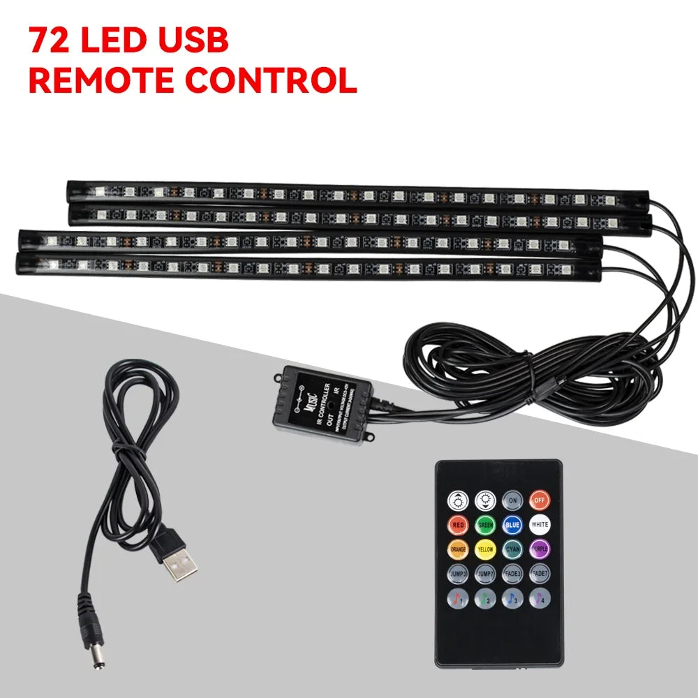 LED Car Interior Ambient Foot Light